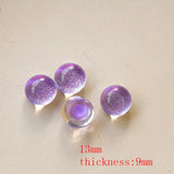 50pcs 13mm Glitter Core Resin Beads DIY Jewelry Earring/Hair Accessory