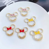50pcs mouse heads shape alloy floating locket charms diy jewelry