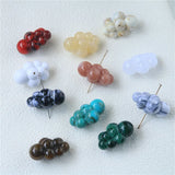 50pcs Clouds Resin Beads - DIY Jewelry Earring Accessory