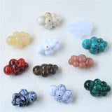 50pcs Clouds Resin Beads - DIY Jewelry Earring Accessory