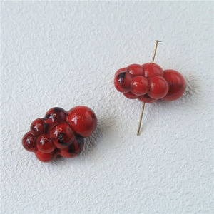 50pcs Clouds Resin Beads - DIY Jewelry Earring Accessory