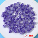 50pcs Cartoon Flower/Buds Acrylic Beads DIY Jewelry Earrings Hair Accessory