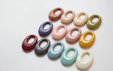 50pcs/lot Resin Beads Earring/Garment Pendants DIY Jewelry Accessory