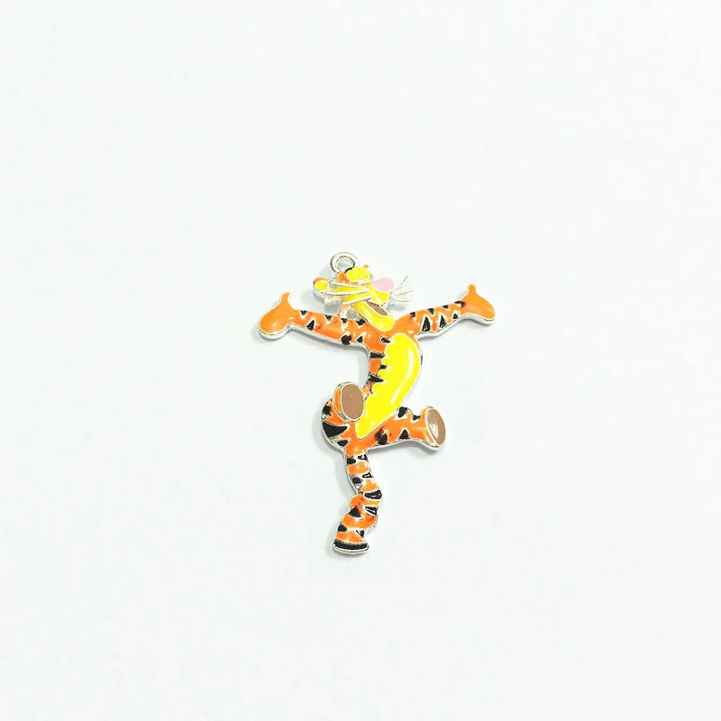 10pcs/lot Enamel Tiger Pendants - 52mm*40mm