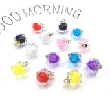 70pcs 16*20MM Colorful Cube Square Beading Beads for Jewelry Making