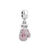 925 Silver Charm Beads Fit Bracelet Pendant Happiness Tree family forever Dangle