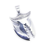 Eyeball Pendant Shark Necklace Stainless Steel