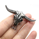 Bull Head Skull Mens Pendant 316L Stainless Steel Hot Punk Pendant
