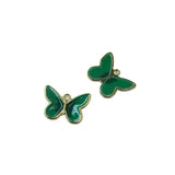 Butterfly Enamel Alloy Jewelry Charms Necklace Earring Bracelet Pendants