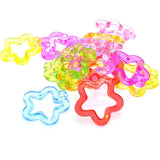Colorful Acrylic Star Necklace Pendants Jewelry Charms 320pcs
