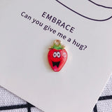 50pcs Fruit Vegetables Enamel Alloy Charms Oil Metal Pendants