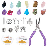 DIY Natural Stone Chip Bead Jewelry Making Kit
