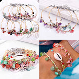 DIY Natural Stone Chip Bead Jewelry Making Kit