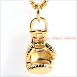 316L Stainless Steel Boxing Glove Pendant Necklace High Quality