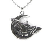 316L Stainless Steel Flying Eagle Pendant Punk Jewelry