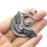 316L Stainless Steel Flying Eagle Pendant Punk Jewelry