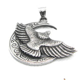 316L Stainless Steel Flying Eagle Pendant Punk Jewelry