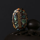 Nepalese Buddhist Tibetan Brass Metal Clay Loose Craft Beads