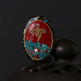 Nepalese Buddhist Tibetan Brass Metal Clay Loose Craft Beads