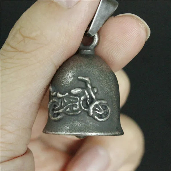 Motorcycles Bells Pendant Stainless Steel Mens Pendant