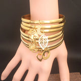Stainless Steel Jewelry 68mm Cuff Bangles Bracelet For Women