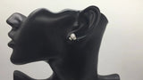 925 Silver Pearl Stud Earrings