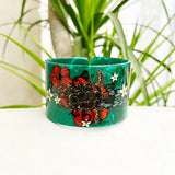 Turtle Flower Bracelets Acrylic Bangles For Ladies Women