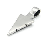 Dots Sharp Arrow Mens Pendant Stainless Steel Punk Pendant