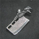 Skull Pendant Stainless Steel Necklace