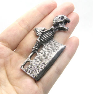 Skull Pendant Stainless Steel Necklace