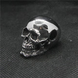 Skull Pendant Stainless Steel Man Polishing Necklace