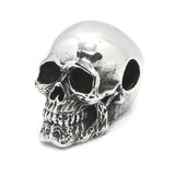 Skull Pendant Stainless Steel Man Polishing Necklace