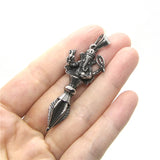 Thai Buddha Pendant Stainless Steel Necklace