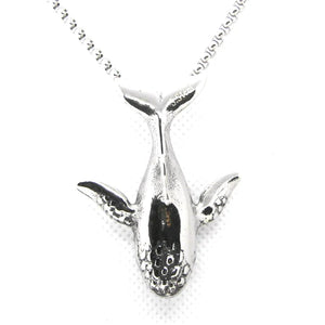 Whale Pendant Stainless Steel Necklace Men