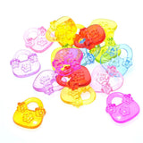 Floral Acrylic Women Handbag Necklace Pendants 550pcs