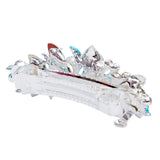 Crystal Flower Hair Barrettes Women's Hair Clips