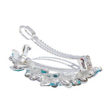 Crystal Flower Hair Barrettes Women's Hair Clips