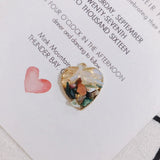 20pcs Heart Pendants 22*20mm DIY Earring Charms