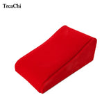 Red Velvet Necklace Storage Holder Bracelet Organizer Stand