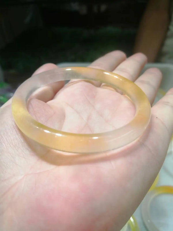 High Ice Natural Jade Bracelet Women Fine Jewelry