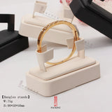 Bracelet Holder & Beige Jewelry Display Stand Props