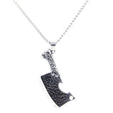 316L Stainless Steel Man Pendant Necklace
