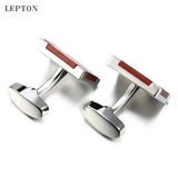 Square Rosewood Cuff links Men Shirt Cuff Cuff links