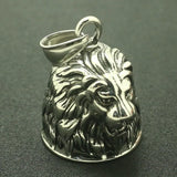 Men Stainless Steel Lion King Bell Pendant