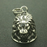 Men Stainless Steel Lion King Bell Pendant