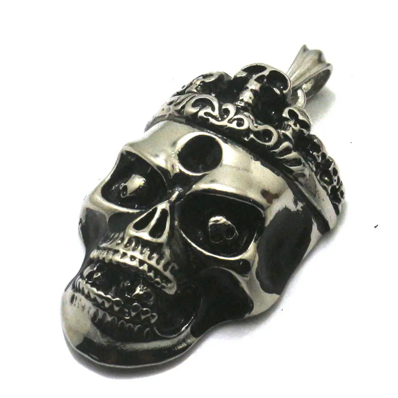 316L Stainless Steel Evil Demon Skull Pendant
