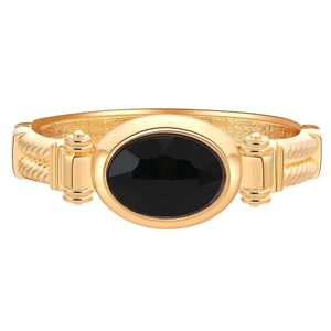 Metal with Resin Retro Bracelet for Women Geometric Gold-plated