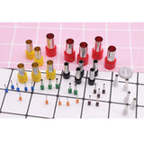 40pcs Stainless Steel Round Punch Clay Sculpting Tools Hand Making Mold