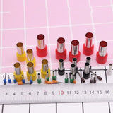 40pcs Stainless Steel Round Punch Clay Sculpting Tools Hand Making Mold