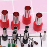 40pcs Stainless Steel Round Punch Clay Sculpting Tools Hand Making Mold